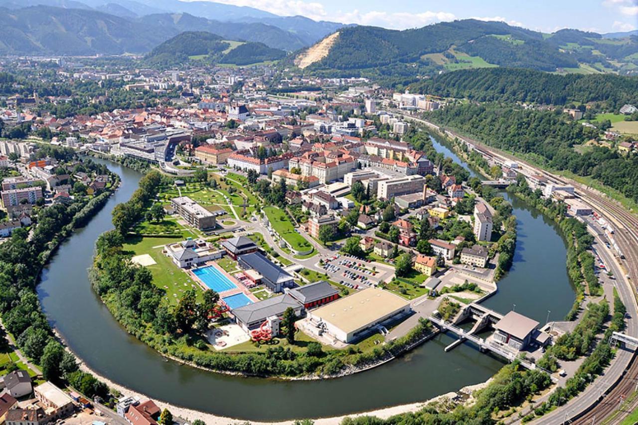 Auszeit Steiraland 3 Mit Ueberdachter Terasse Privatem Garten Und Gratis Parkplatz Leoben  Buitenkant foto